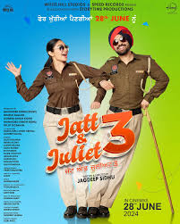 Watch Jatt & Juliet 3 2024 Punjabi Dual Audio Full Movie